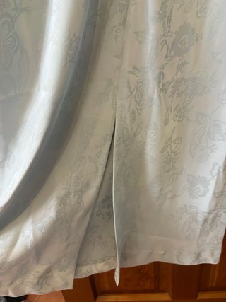 Vestido Zara jacquard oriental/asiatico/japones