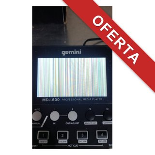 - Gemini MDJ-600 reproductor multimedia DJ