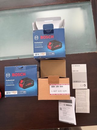 2 Baterías Bosch ProCORE 18V 8.0Ah