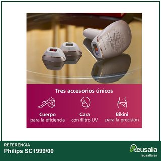 - Philips SC1999/00 Lumea depiladora IPL piel