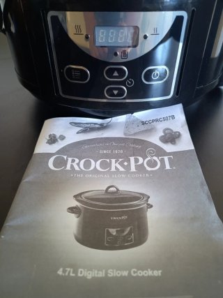 Olla Cocción Lenta Digital Crock-Pot 4.7L