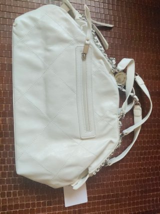 Bolso Max Mara Blanco Acolchado Cadena