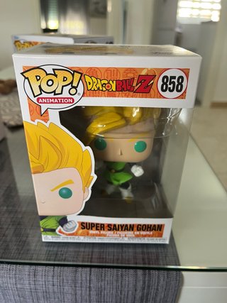 Funko Pop Dragon Ball Z Super Saiyan Gohan #858