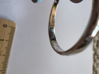 Anillo Solitario Plata