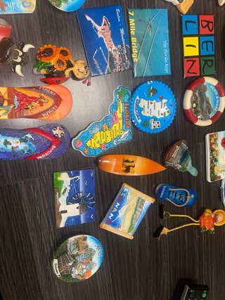 Magneti da frigo souvenir calamite