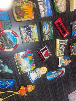 Magneti da frigo souvenir calamite