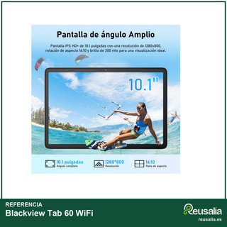 Blackview Tab 60 WiFi 128GB Tablet Android 15