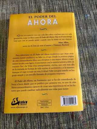 El poder del ahora una guía para la iluminación...