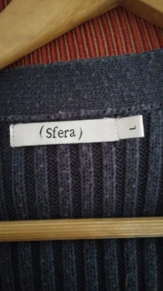 Chaqueta Sfera azul de punto