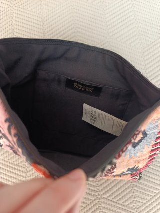 Bolso de mano estampado étnico