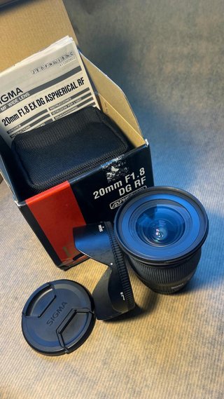 Sigma 20mm F1.8 EX DG RF Aspherical DF