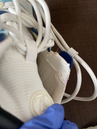 Louis Vuitton Bambas Azul y blanco