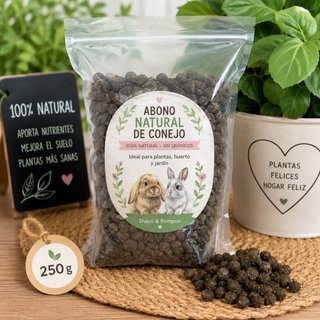 Abono Natural de Conejo 250g