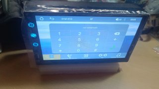 Pantalla 7 Android Carplay Nueva 2din + cam parkin