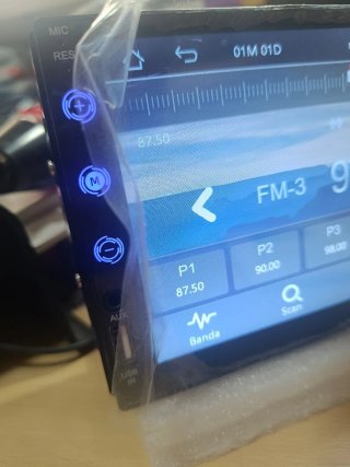 Pantalla 7 Android Carplay Nueva 2din + cam parkin