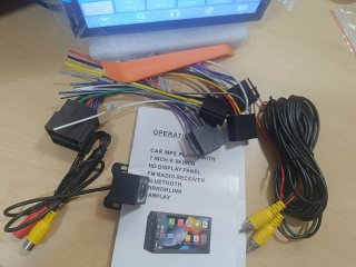 Pantalla 7 Android Carplay Nueva 2din + cam parkin