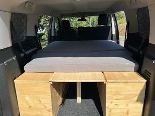 Mueble camper sin homologación.Toyota Proace Verso