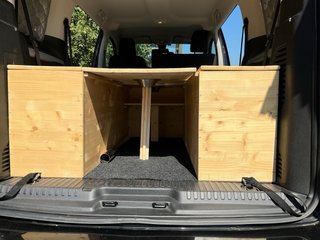Mueble camper sin homologación.Toyota Proace Verso