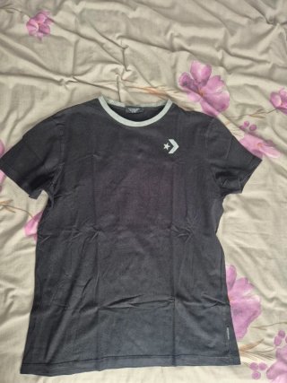Camiseta Converse Negra