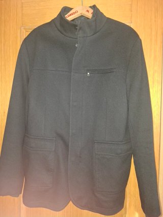 Cazadora Zara Man Negra Talla XL