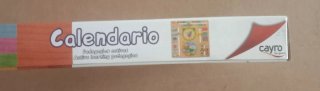 Juguete Educativo Cayro Calendario Madera
