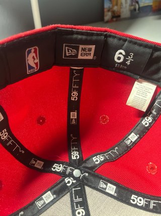 Gorra Chicago Bulls New Era Roja y Negra