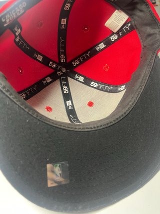 Gorra Chicago Bulls New Era Roja y Negra