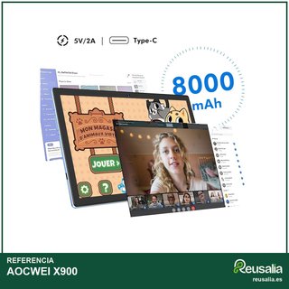 AOCWEI X900 512GB Tablet 10.1" Android 13 5G