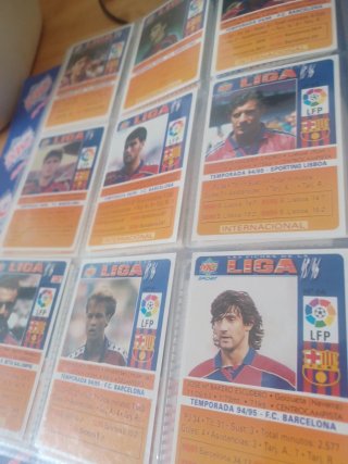 Álbum cromos La Liga 95/96