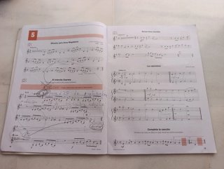 Libro de Clarinete Escuchar, Leer y Tocar 2