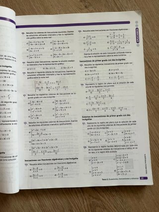 Libro Matemáticas Vicens Vives 1 Bach