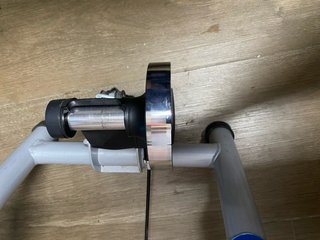 Rodillo Bici Homcom Azul