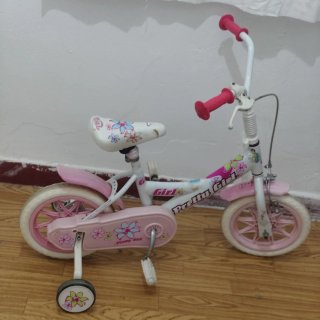 Bicicleta infantil Pretty Girl rosa