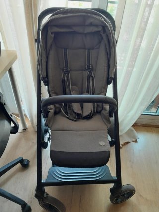 Cochecito Cybex Balios S con capazo y maxicosi.