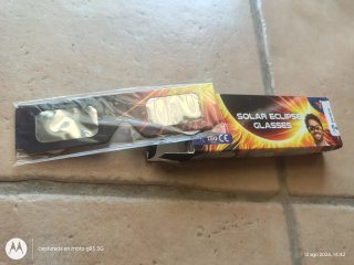 Gafas para eclipse solar