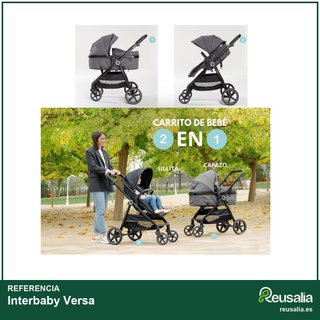 - Interbaby Versa carrito bebé cómodo seguro