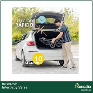 - Interbaby Versa carrito bebé cómodo seguro