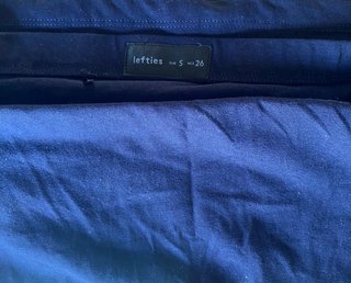 Gonna blu navy da ufficio