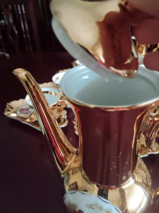 Juego de café/té vintage años 70
