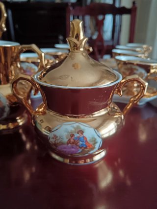 Juego de café/té vintage años 70
