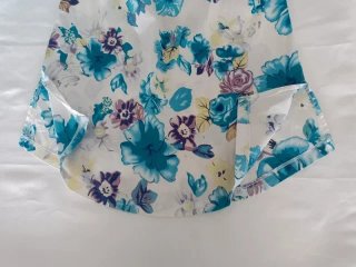 Vestido Qipao Estampado Floral