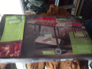 Barbecue con griglia in acciaio inox