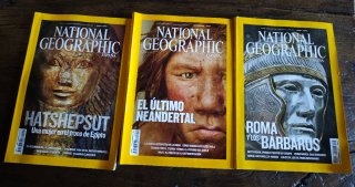 Lote revistas National Geographic varios números
