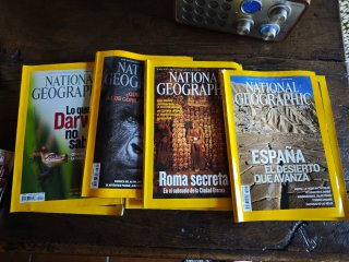 Lote revistas National Geographic varios números