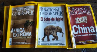 Lote revistas National Geographic varios números