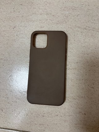 Funda iPhone 12 Marrón