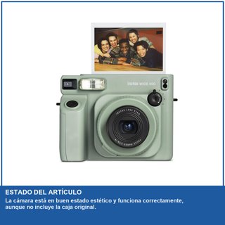 - Instax Cámara instantánea Wide 400 fotos