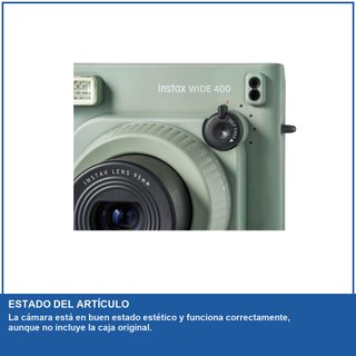 - Instax Cámara instantánea Wide 400 fotos
