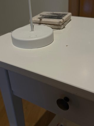 Mesitas auxiliares blancas IKEA. Tengo dos.