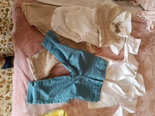 Carrito de BB 3 en 1+ Ropa 3 a 6 meses niño GRATIS